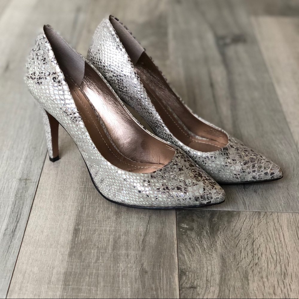BCBGeneration Cielo Pump - Metallic Snake Print